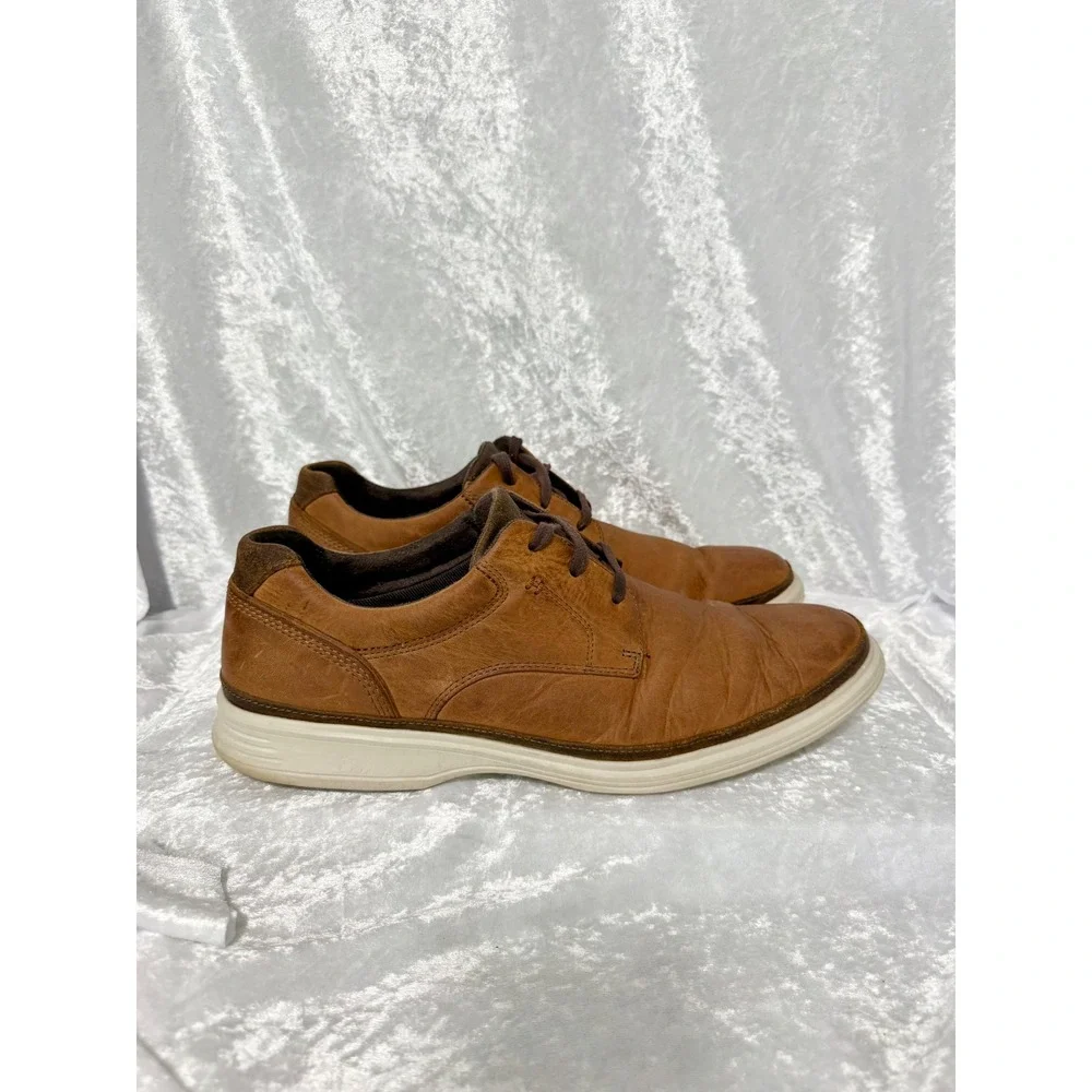 Rockport Men's DresSports 2 Go Shoe Plain Toe Leather Lace-Up‎ Oxfords Size-12